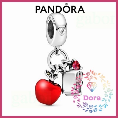 Dora Shop❤ Pandora 潘朵拉 迪士尼白雪公主的蘋果和心形串飾 簡約 797486CZRMX