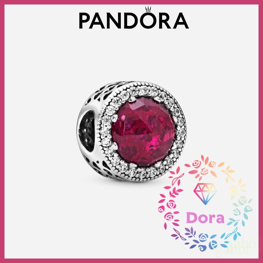 Dora Shop❤ Pandora 潘朵拉 閃亮櫻桃粉串飾  情侶 祝福 輕奢 情人節 禮物791725NCC