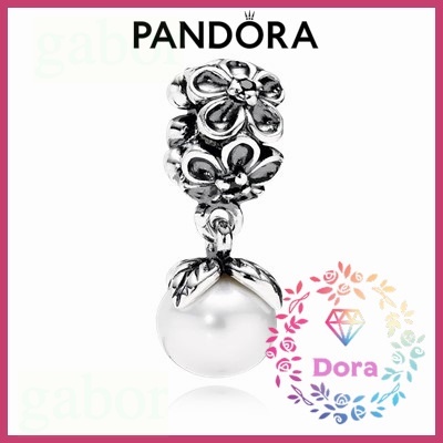 Dora Shop❤ Pandora 潘朵拉 Viola Bloom Flower 吊飾 簡約 情侶 祝福790858P