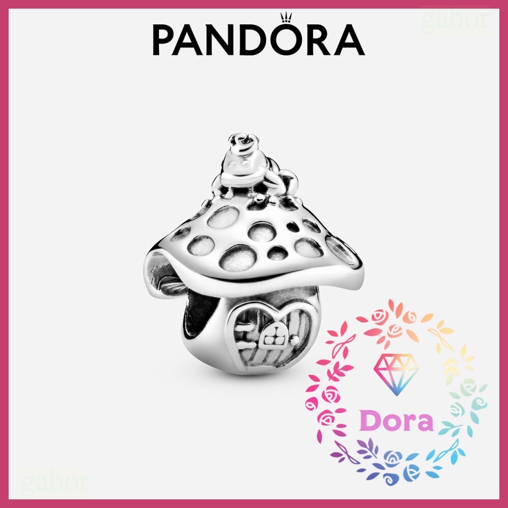 Dora Shop❤ Pandora 潘朵拉 蘑菇與青蛙  情侶 祝福 輕奢 情人節 禮物798558C00