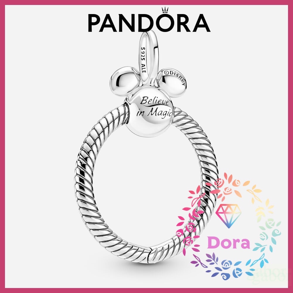 Dora Shop❤ Pandora潘朵拉 迪士尼米奇老鼠O形吊墜 愛情 情侶 情人節 禮物390076C00