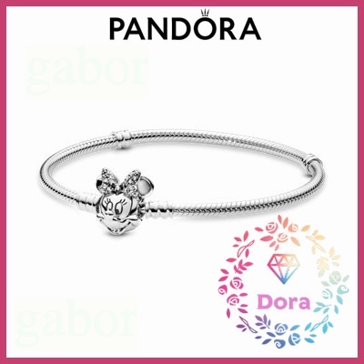 Dora Shop❤ Pandora潘朵拉 米妮老鼠手鍊  情侶 祝福 輕奢 情人節 禮物#597770CZ