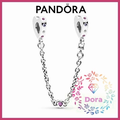 Dora Shop❤ Pandora 潘朵拉 Bright Hearts 安全鏈 簡約 輕奢797245NRPMX