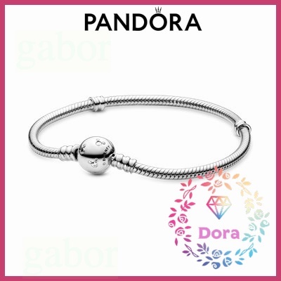 Dora Shop❤ Pandora潘朵拉 閃亮米老鼠蛇鏈手鍊  情侶 祝福 輕奢 情人節 禮物#590731CZ