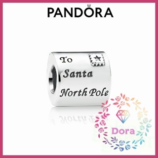 Dora Shop❤ Pandora 潘朵拉 給聖誕老人的信串飾 情侶 祝福 情人節 禮物 791390EN58