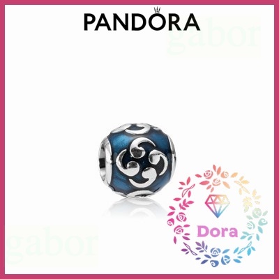 Dora Shop❤ Pandora潘朵拉 琺瑯花卉吊飾  情侶 祝福 情人節 禮物790491EN08
