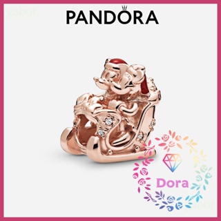 Dora Shop❤ Pandora 潘朵拉 米奇和米妮聖誕雪橇串飾 愛情 情侶 祝福 情人節 禮物788450C01