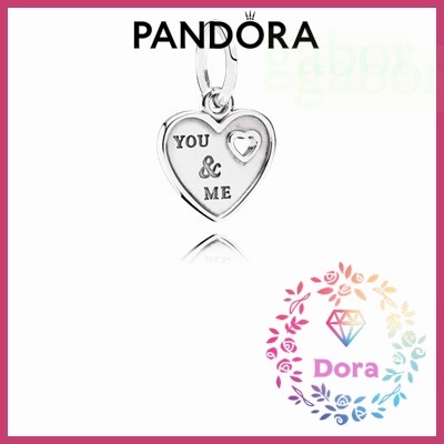 Dora Shop❤ Pandora 潘朵拉 Together Forever 吊飾 簡約 情侶 祝福 輕奢791430