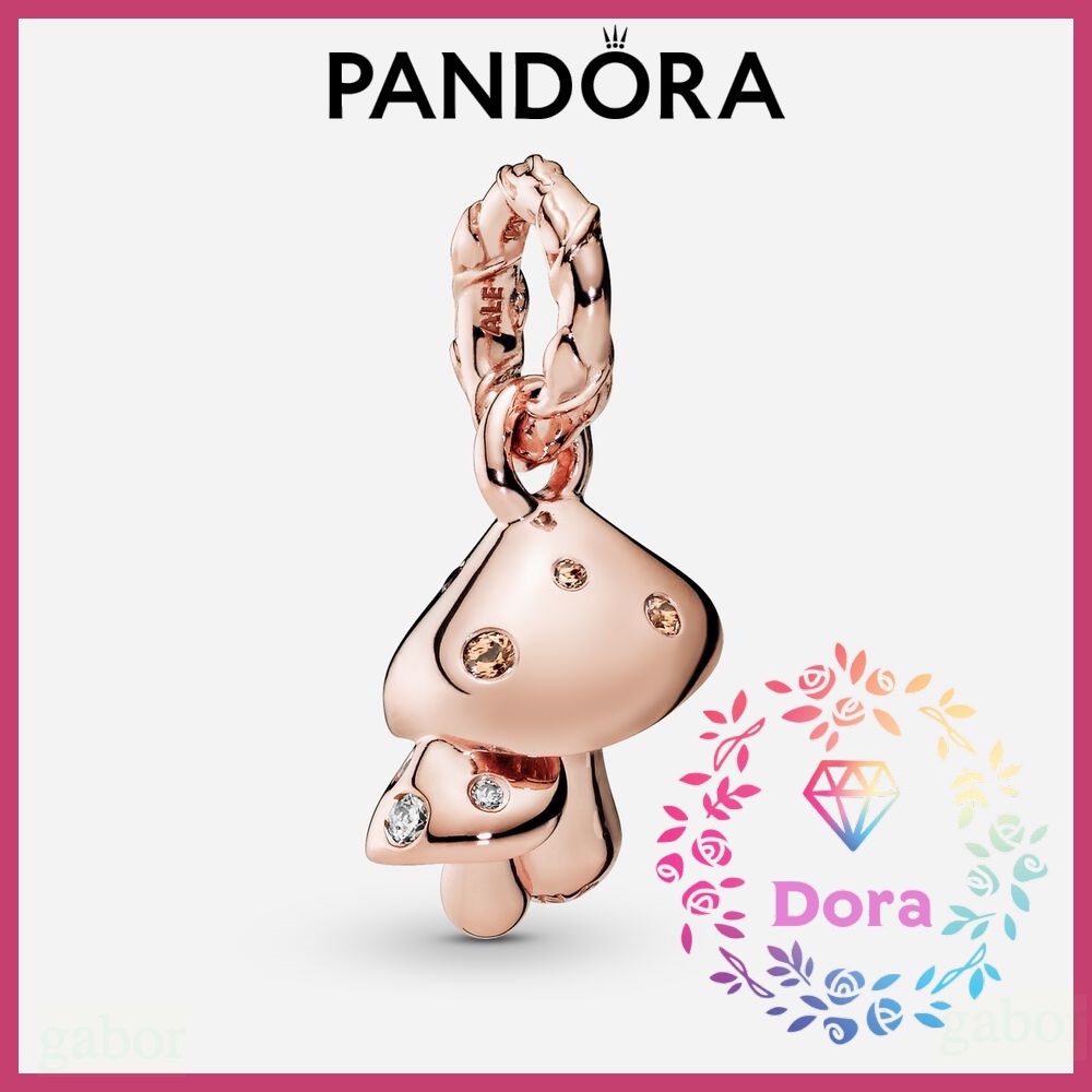 Dora Shop❤ Pandora 潘朵拉 閃耀蘑菇吊飾  情侶 祝福 輕奢 情人節 禮物788240NEP