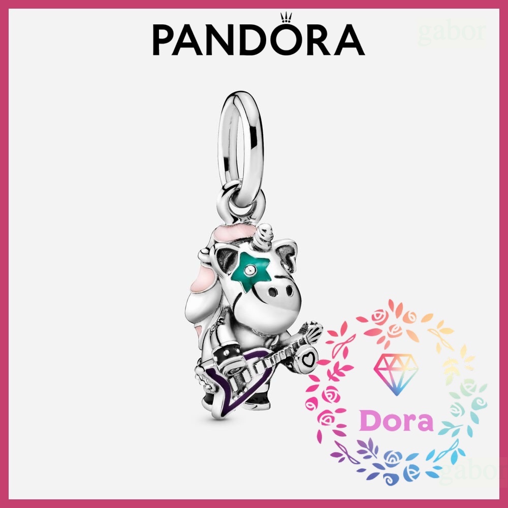 Dora Shop❤ Pandora 潘朵拉 獨角獸布魯諾吊飾  情侶 祝福 輕奢 情人節 禮物798320ENMX