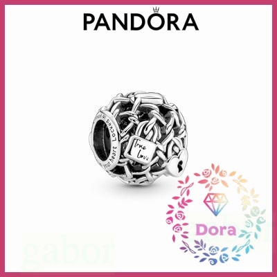 Dora Shop❤ Pandora潘朵拉 心鎖牆鏤空串飾  情侶 祝福 輕奢 情人節 禮物#790071C00