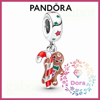 Dora Shop❤ Pandora潘朵拉 薑餅人吊飾 情侶 祝福 輕奢 情人節 禮物799637C01