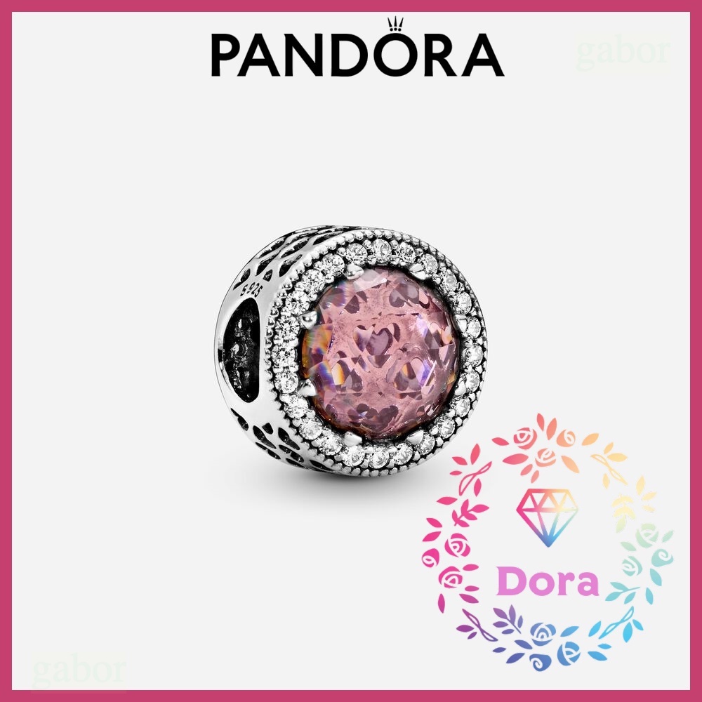 Dora Shop❤ Pandora 潘朵拉 閃耀玫瑰紅串飾 愛情 情侶 祝福 輕奢 情人節 禮物791725NBP