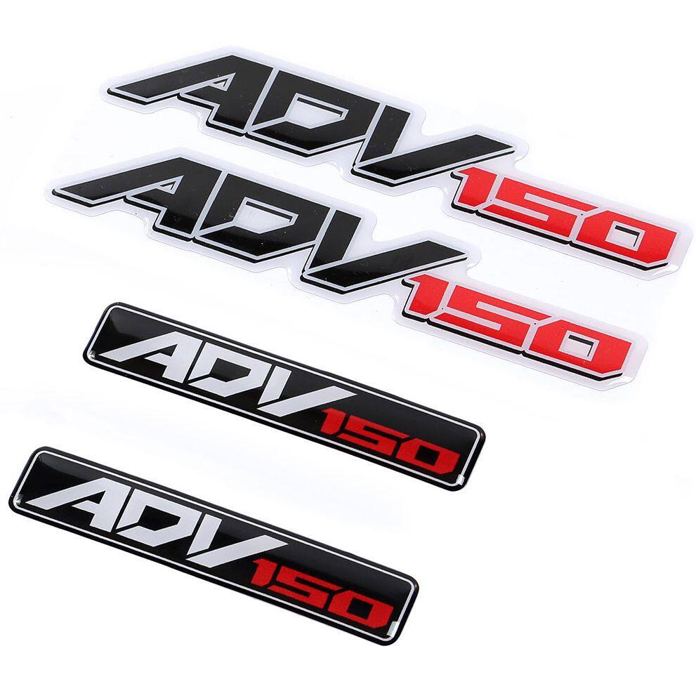 適用於本田 ADV150 3D 樹脂凝膠 ADV 標誌標誌摩托車貼紙裝飾摩托車踏板車油箱車身擋風玻璃貼花配件