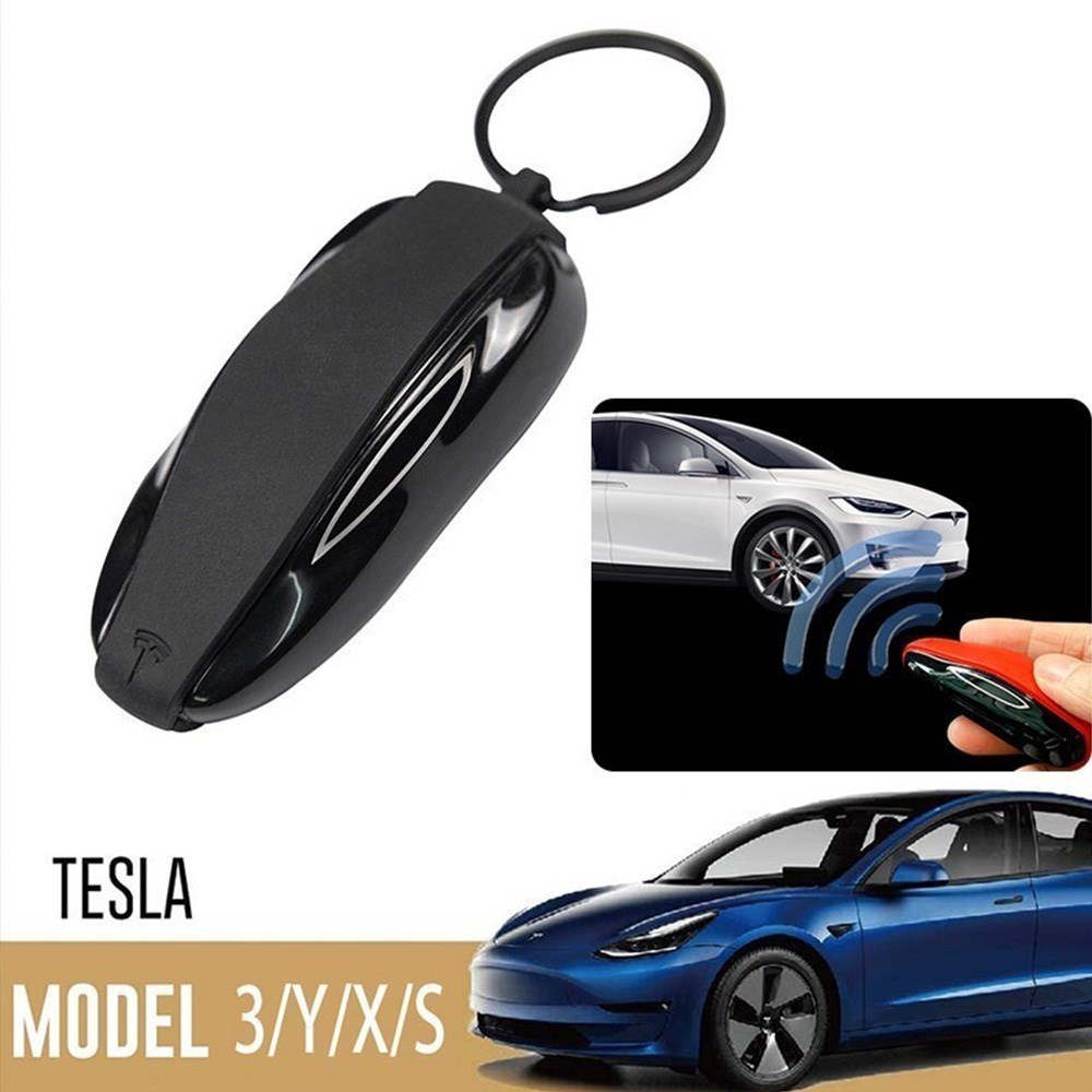 Tesla Model 3 S X Y 汽車鑰匙扣鏈環保護套耐用矽膠比基尼鑰匙圈鑰匙扣 2016-2023 汽車配件