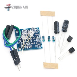 (散件)簡易閃光電路製作5MM LED燈珠閃爍 diy套件閃燈線路板模組