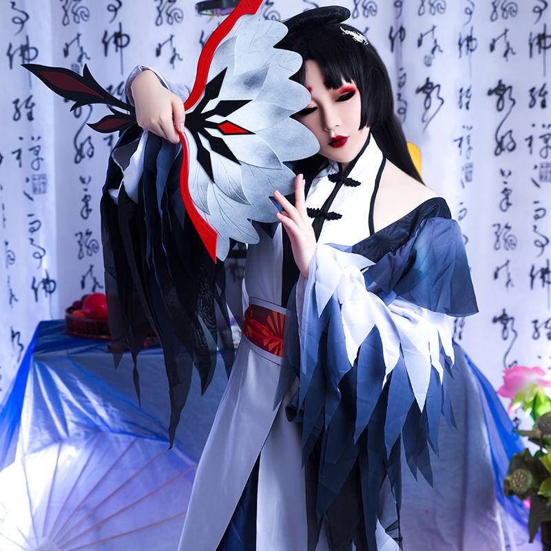 第五人格 cos服 紅蝶美智子仙鶴鏡悅鶴影監管舞姬美人般若相cosplay