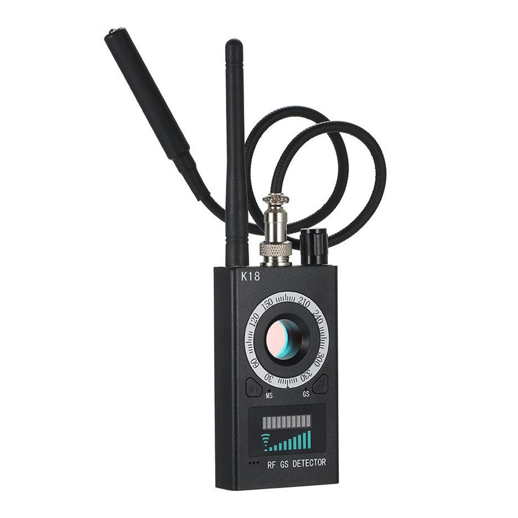 K18 反探測器攝像頭 GSM 音頻錯誤查找器 GPS 信號鏡頭射頻跟踪器