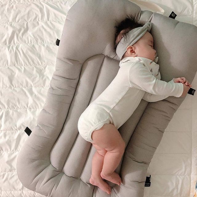 手提床中床 嬰兒床 新生兒仿生睡床 新生兒可摺疊bb防壓便攜式床