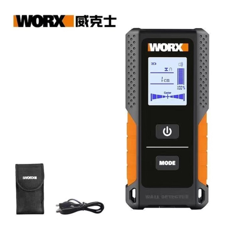 有品Worx探測器WX085/WX086三合一多功能牆體金屬探測器高精度USB數字顯示測量儀器