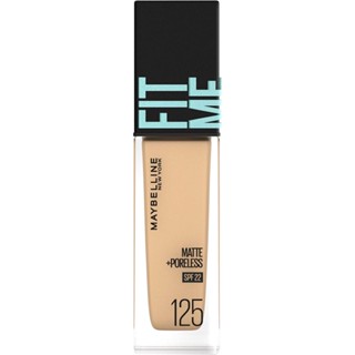 MAYBELLINE媚比琳FIT ME反孔特霧粉底液 SPF22 125