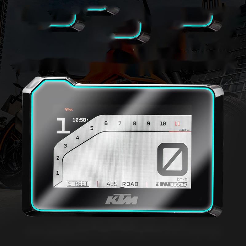 Ktm 1290 SUPER DUKE R EVO GT Adventure S 2021-2022 的划痕集群屏幕車速