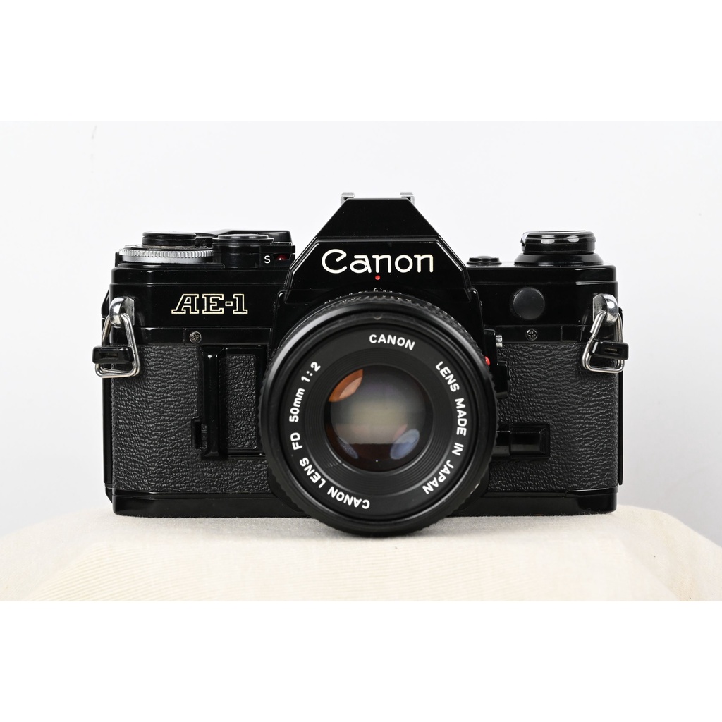 【森寫真機店】Canon AE-1黑 #671+Canon Lens FD 50mm F/2 #783