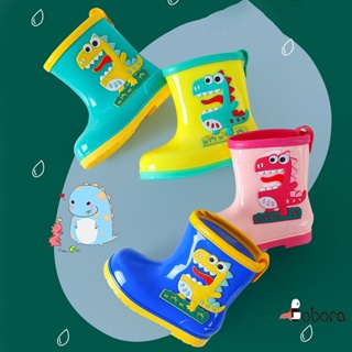 BOBORA 兒童雨鞋 防滑防水卡通雨靴 男女中兒童寶寶兒童雨靴