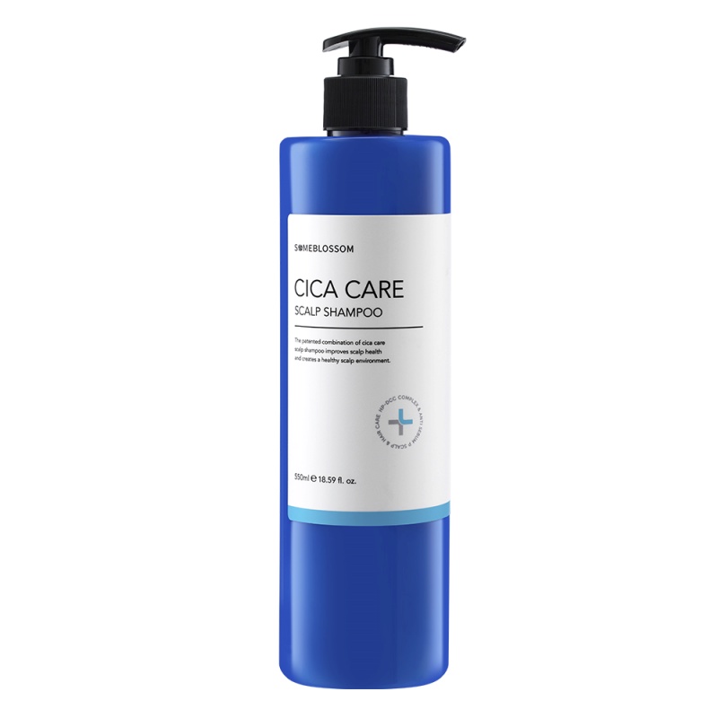 SOMEBLOSSOM Cica Care Scalp Shampoo 550ml 積雪草護理頭皮洗髮水