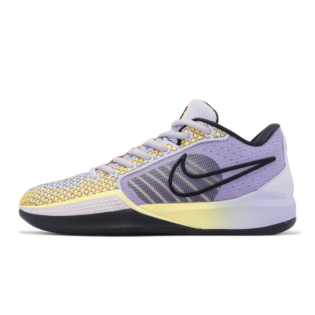 Nike 籃球鞋 Sabrina 1 EP Spark 紫 黃 女鞋 男鞋 個人簽名球鞋【ACS】 FQ3389-501
