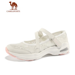 CAMEL SPORTS駱駝 低幫舒適防滑軟底時尚透氣網眼休閒鞋