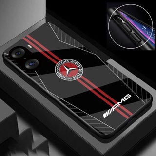 創意設計豪華跑車梅賽德斯奔馳標誌圖案手機殼適用於華為 P30 Pro P40Pro Plus P50 P60 ART 鋼