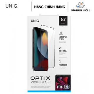 【正品】鋼化玻璃適用於 Iphone 13 Pro Max / 14 Plus (6.7 英寸) UNIQ OPTIX