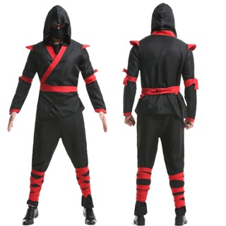 萬聖節男戰士服裝忍者服裝火影忍者勇敢戰士舞臺表演服裝