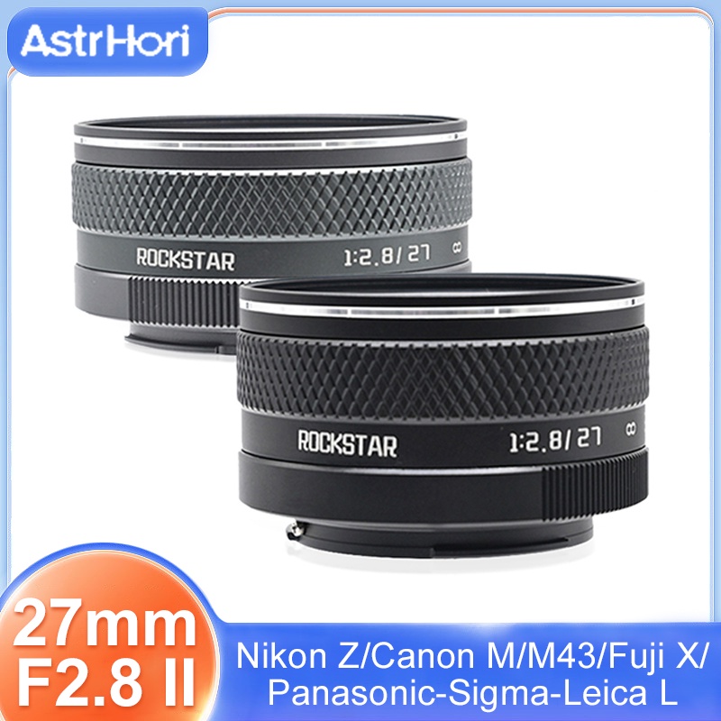 LEICA Astrhori 27mm F2.8 II APS-C MF 大光圈定焦鏡頭適用於索尼 E 尼康 Z 富士