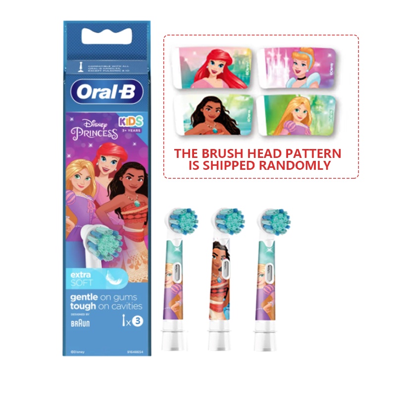 Oral B EB10 兒童軟可更換刷頭 Oral B DB4510 D10 D12K 兒童電動牙刷