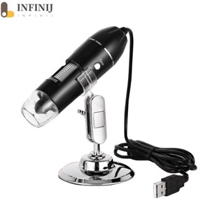 [infinij.tw] USB數位顯微鏡 便攜式高畫質電子顯微鏡 工業科教 美容數位電子放大鏡（X4D-Z03B042）