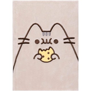 【胖吉貓】A5絨毛筆記本/Pusheen