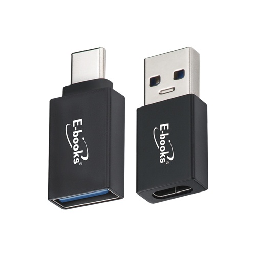 E-books 中景 XA27 Type-C / USB3.2 雙向互轉轉接頭-