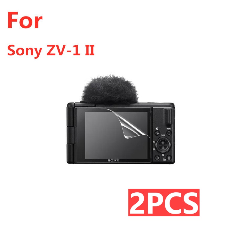 【2片】適用於 索尼 Sony ZV-1 II ZV-1M2/ZV1M2 高清 相機屏幕保護膜 鋼化玻璃