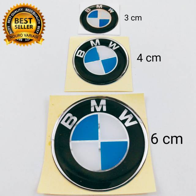 最佳品質圓形 BMW 標誌浮雕標誌