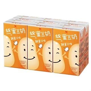 統一 蜜豆奶-雞蛋(250mlX6包)[大買家]