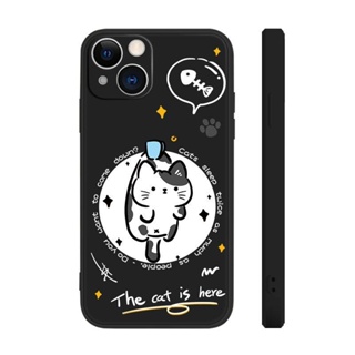 牛奶貓手機殼 黑貓手機殼 適用於蘋果iPhone13