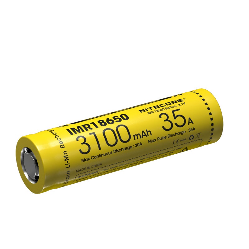 Nitecore IMR18650 3100mAh 35A P18 手電筒配件