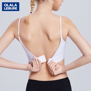 OLALA 高強度防震瑜伽服美背速乾健身運動內衣女內衣背心夏