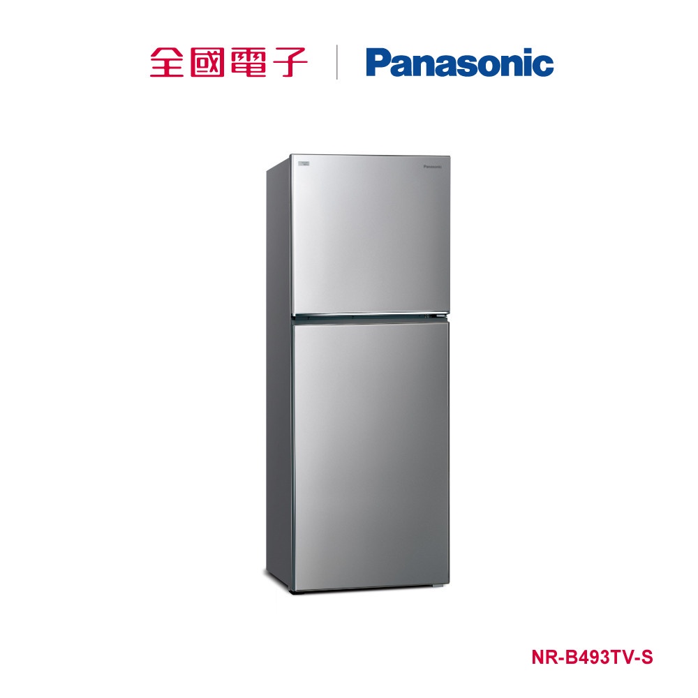 Panasonic 498L雙門變頻鋼板冰箱-銀  NR-B493TV-S 【全國電子】