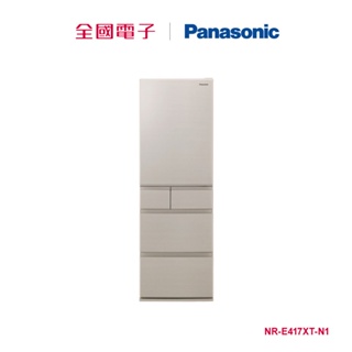 Panasonic日本製406公升鋼板冰箱-金 NR-E417XT-N1 【全國電子】