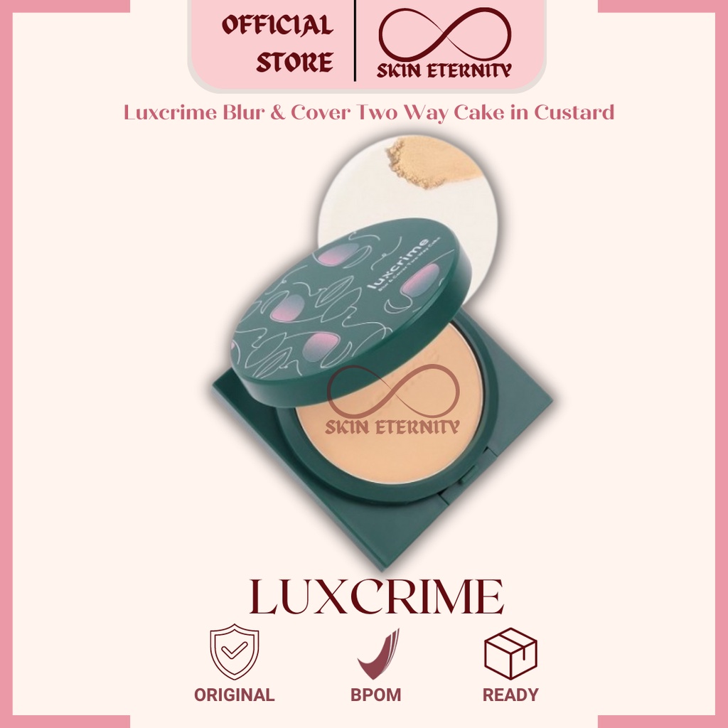 Luxcrime Blur Cover 兩用蛋糕在蛋奶凍粉底 luxcrime 病毒