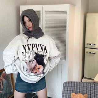M-3XL 素色減齡休閒上衣 上衣 衣服 oversize ins 上衣 冬天 衣服 大學t