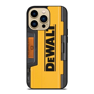 Dewalt RADIO BLUETOOTH IPhone 14 Pro Max 手機殼保護套黑色印花硬殼手機殼保護套適